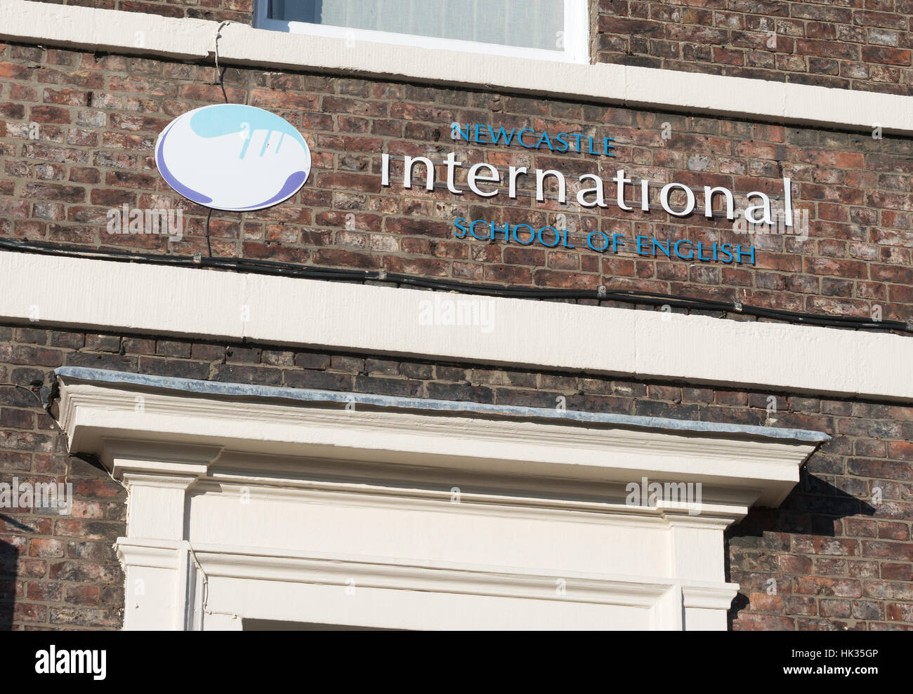 Der International School of English, Newcastle Upon Tyne, England, UK Stockfoto