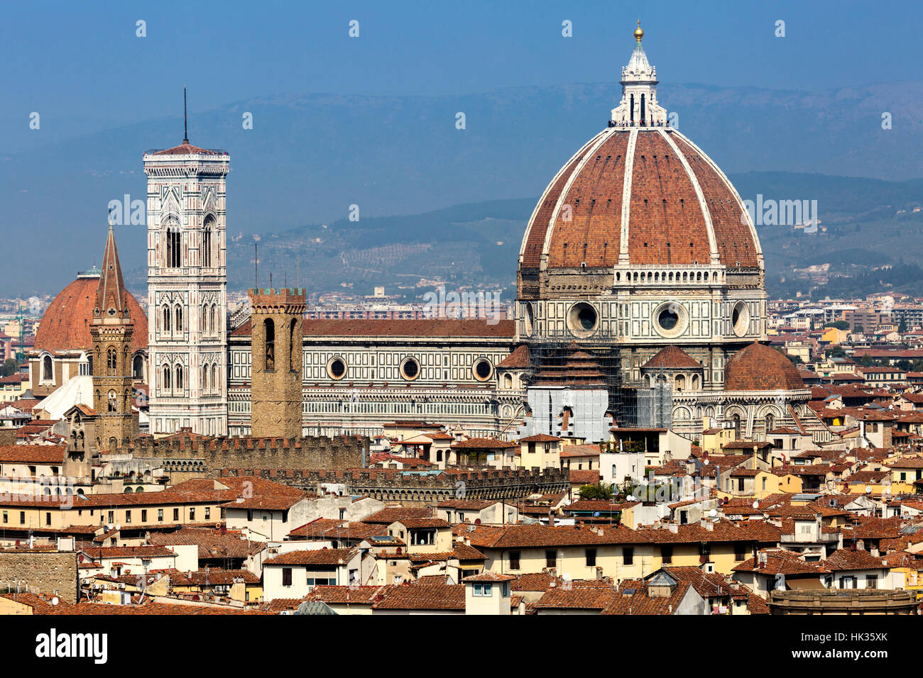 Dom Santa Maria del Fiore, Florenz, Toskana, Italien. Stockfoto