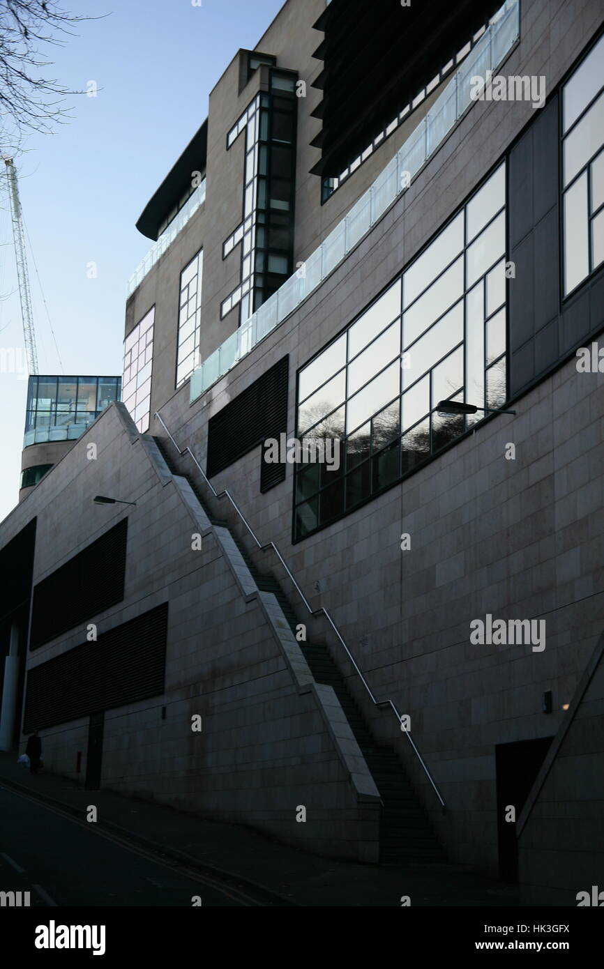 Omni center Edinburgh moderne Bürohäuser Stockfoto
