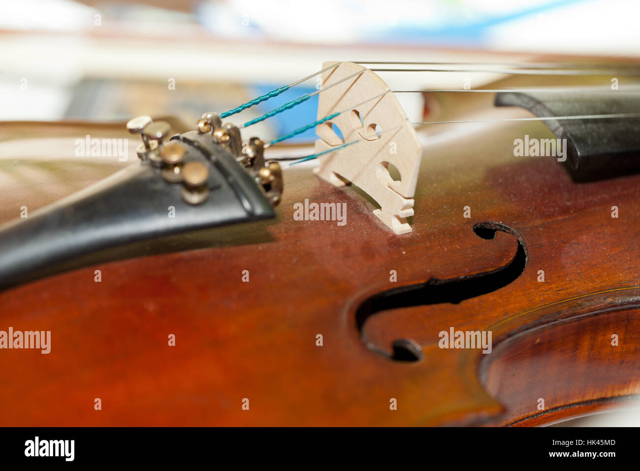 Musik, Violine, Partitur, Anordnung, Schreibtisch, historisch, Geschichte, Leben, existieren, Stockfoto