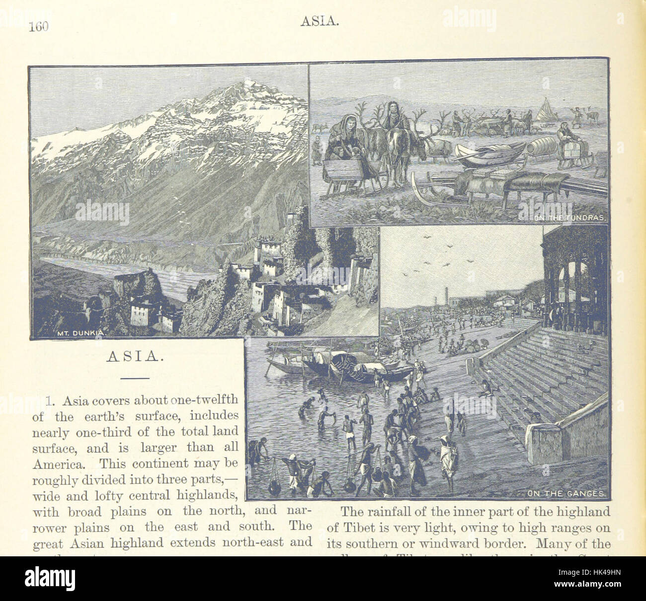 Bild von Seite 172 "Neue kanadische Geographie speziell abgestimmt für den Einsatz in öffentlichen und High Schools" Bild entnommen Seite 172 der "neuen kanadischen Geograp Stockfoto