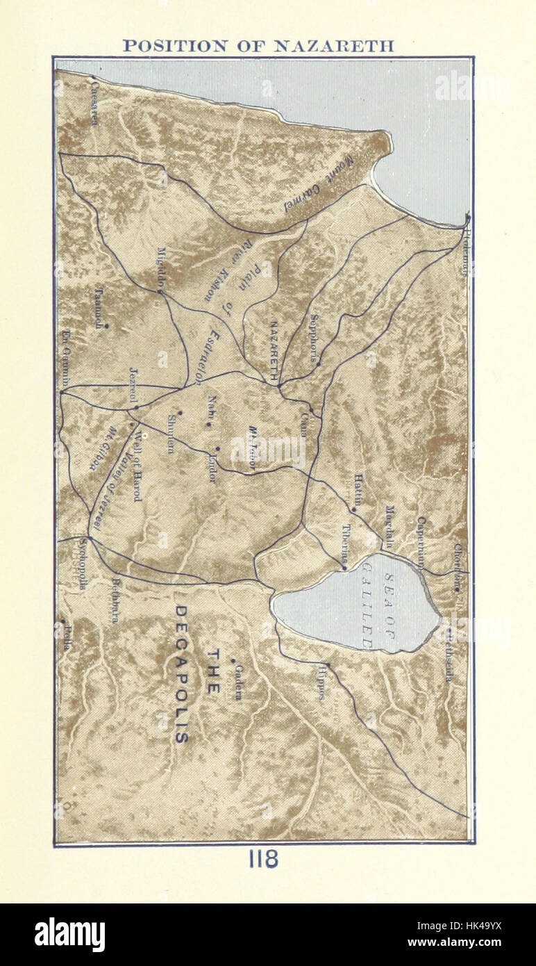 Bild entnommen Seite 173 von "das Heilige Land in Geographie und Geschichte. [Mit Karten und Plänen.] " Bild entnommen Seite 173 von "der Stockfoto