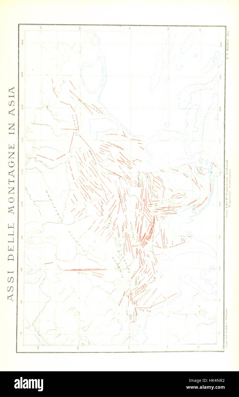 Bild entnommen Seite 1343 von "La Terra, Trattato Popolare di Geografia Universale pro G. Marinelli Ed Altri Scienziati Italiani, etc. [mit Abbildungen und Karten.]" Bild entnommen Seite 1343 von "La Terra, Tratt Stockfoto