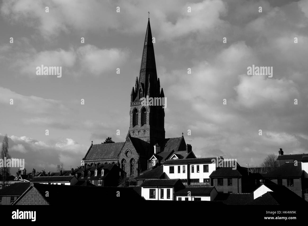 ST MICHAEL ALL ANGELS CHURCH Stockfoto