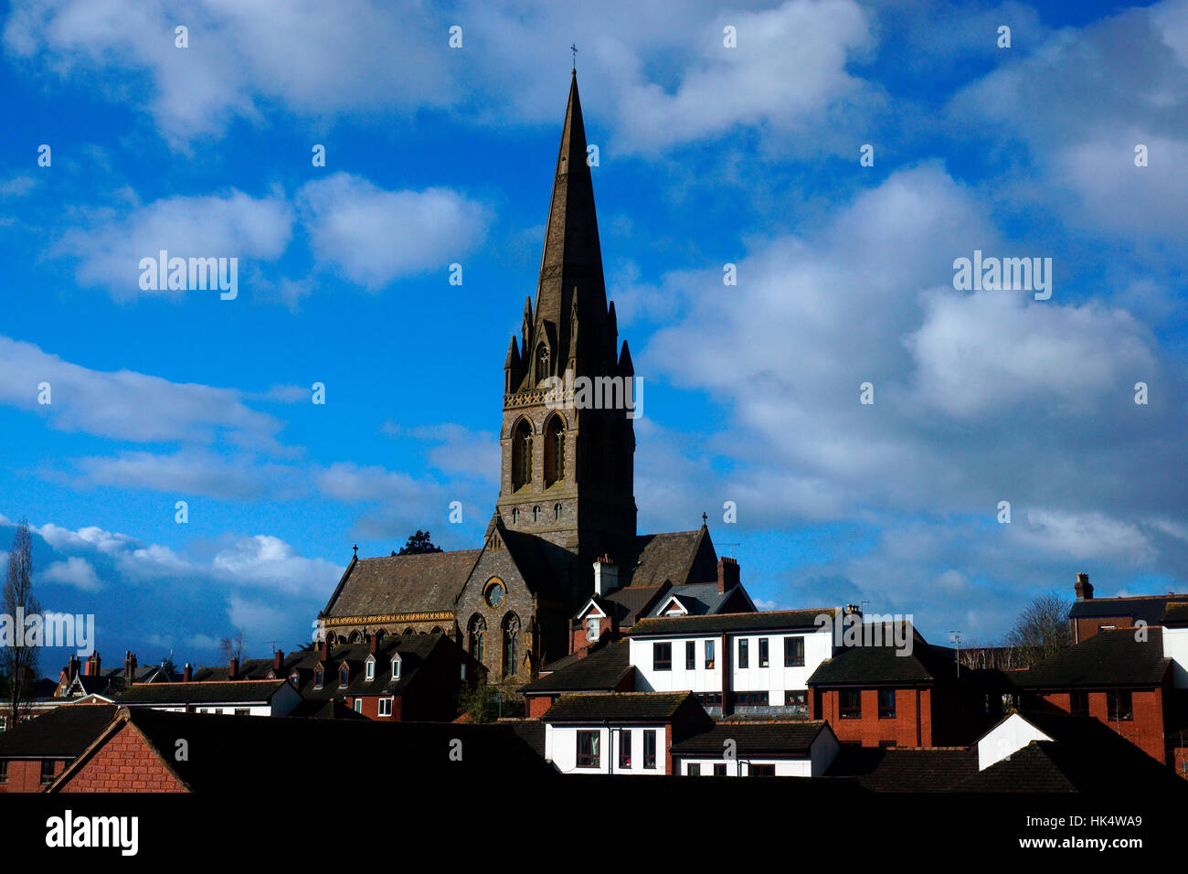 ST MICHAEL ALL ANGELS CHURCH Stockfoto