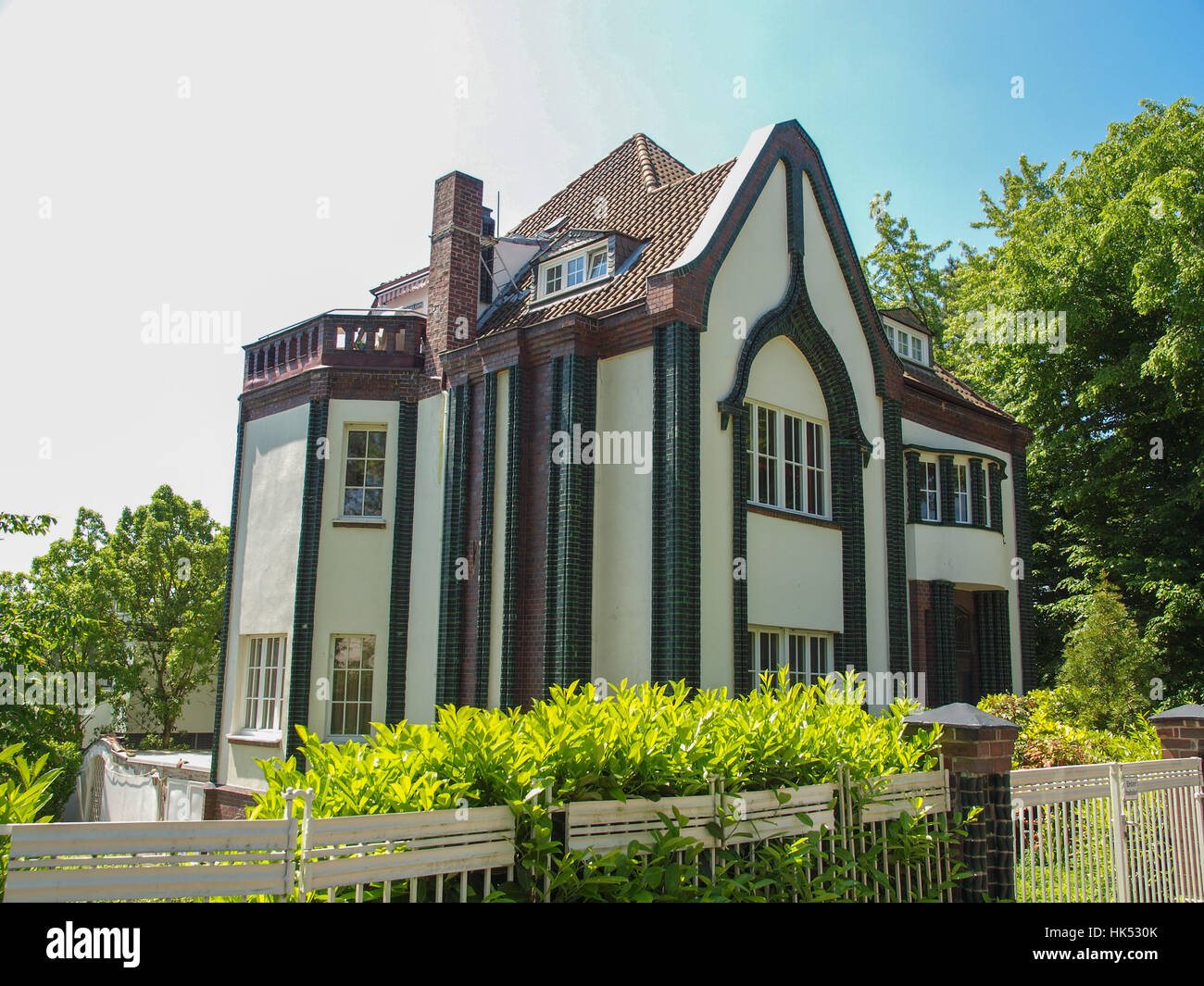 Haus, Gebäude, Kolonie, Künstler, Haus, Gebäude, Kunst, europäische, kaukasischen, Stockfoto