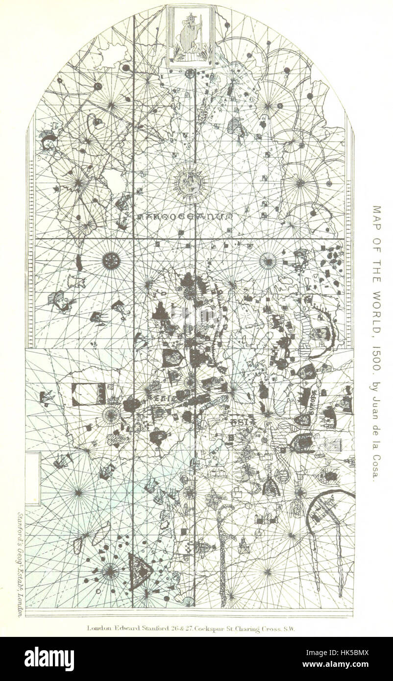 Bild entnommen Seite 181 von "The Evolution of Geography: eine Skizze der Aufstieg und die Fortschritte der geographischen Kenntnisse von den frühesten Zeiten, die erste Weltumrundung" Bild entnommen Seite 181 von ' The Evolution Stockfoto