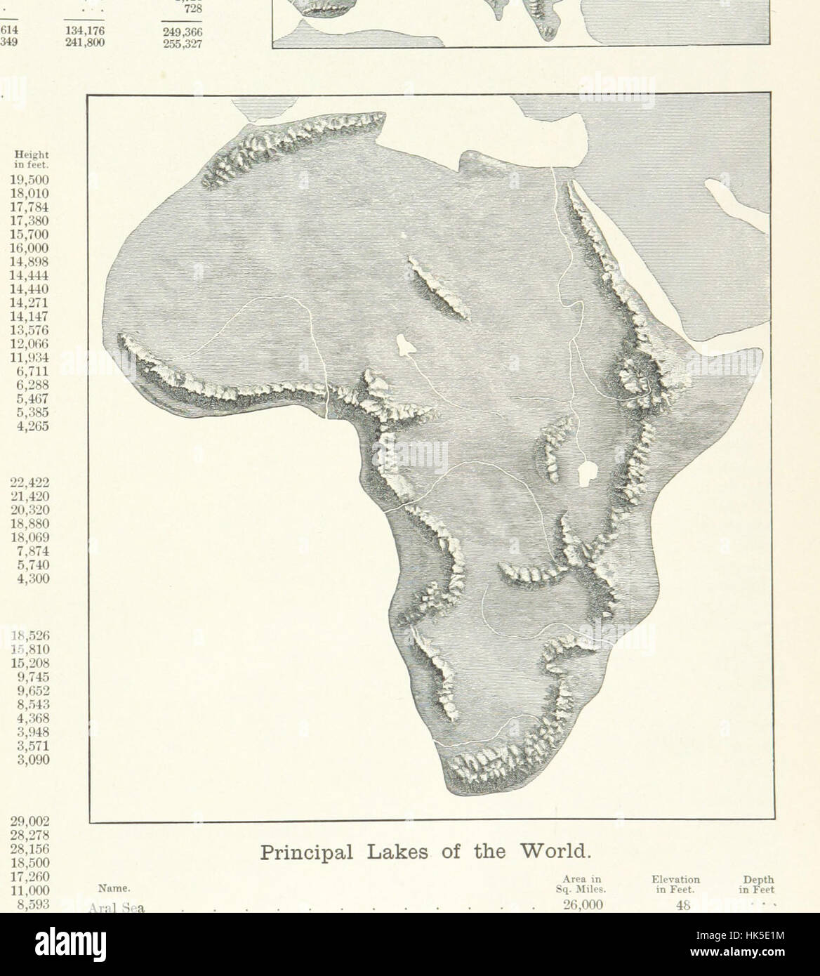 Bild entnommen Seite 191 von "Advanced Geography" Bild entnommen Seite 191 von "Advance Stockfoto