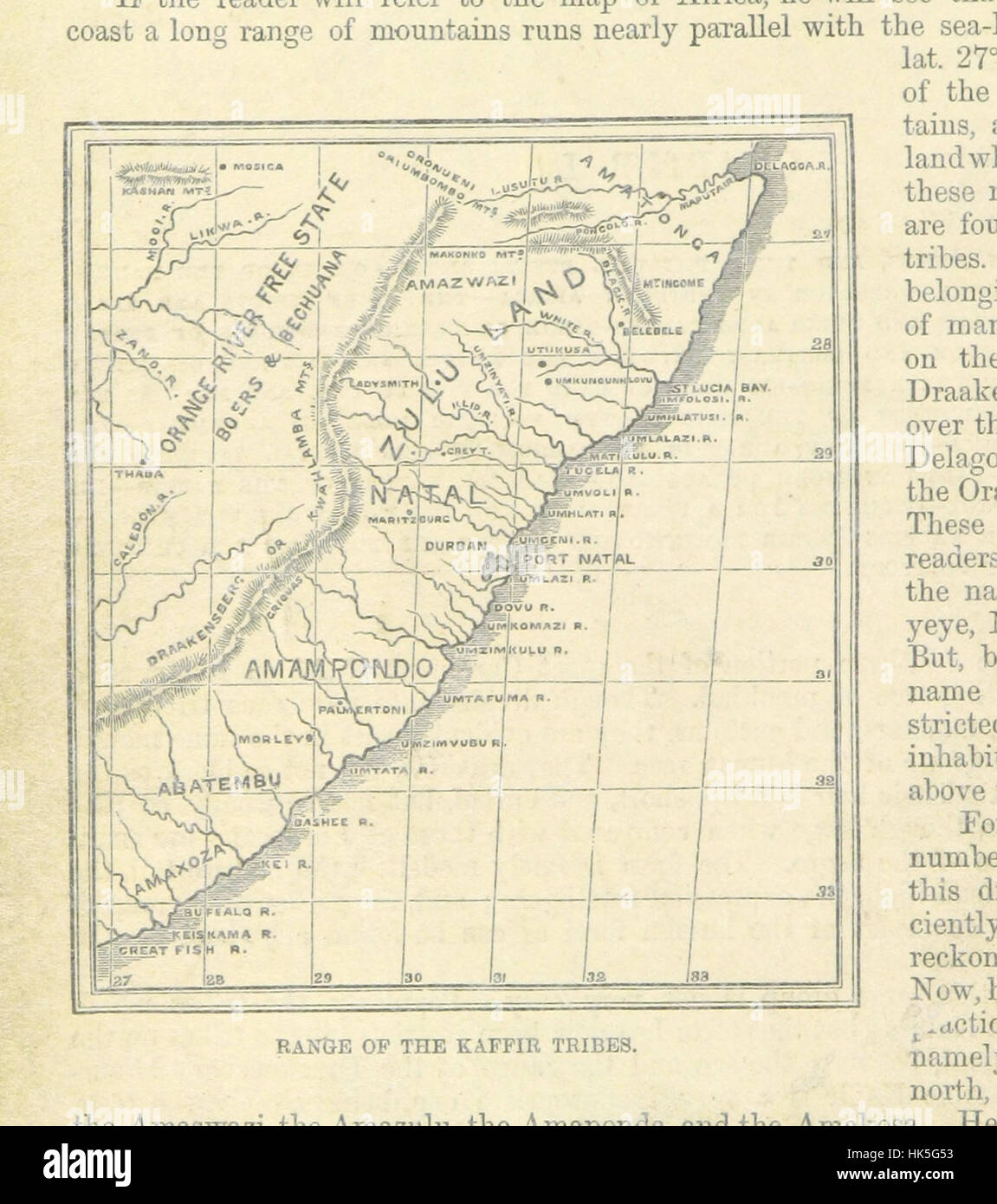 Bild von Seite 20 des "The Natural History of Man; wird Rechenschaft über die Sitten und Gebräuche der unzivilisierten Rennen der Männer... Mit neuen Designs von Angas, Danby, Wolf, Zwecker etc., etc.. Von den Brüdern Dalziel graviert ' Bild von Seite 20 des "The Natura Stockfoto