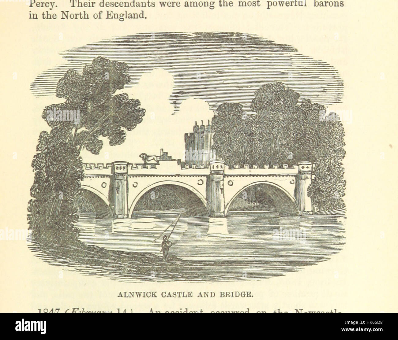 Lokale Aufzeichnungen; oder historischen Register der bemerkenswerte Ereignisse eingetretenen in Northumberland und Durham, Newcastle-upon-Tyne und Berwick-upon-Tweed, mit biographischen Mitteilungen der Verstorbenen... 1833 bis... 1866, veröffentlicht eine Fortsetzung der Arbeit von... Herr John Sykes Image entnommen Seite 221 des "lokalen Aufzeichnungen; oder Stockfoto