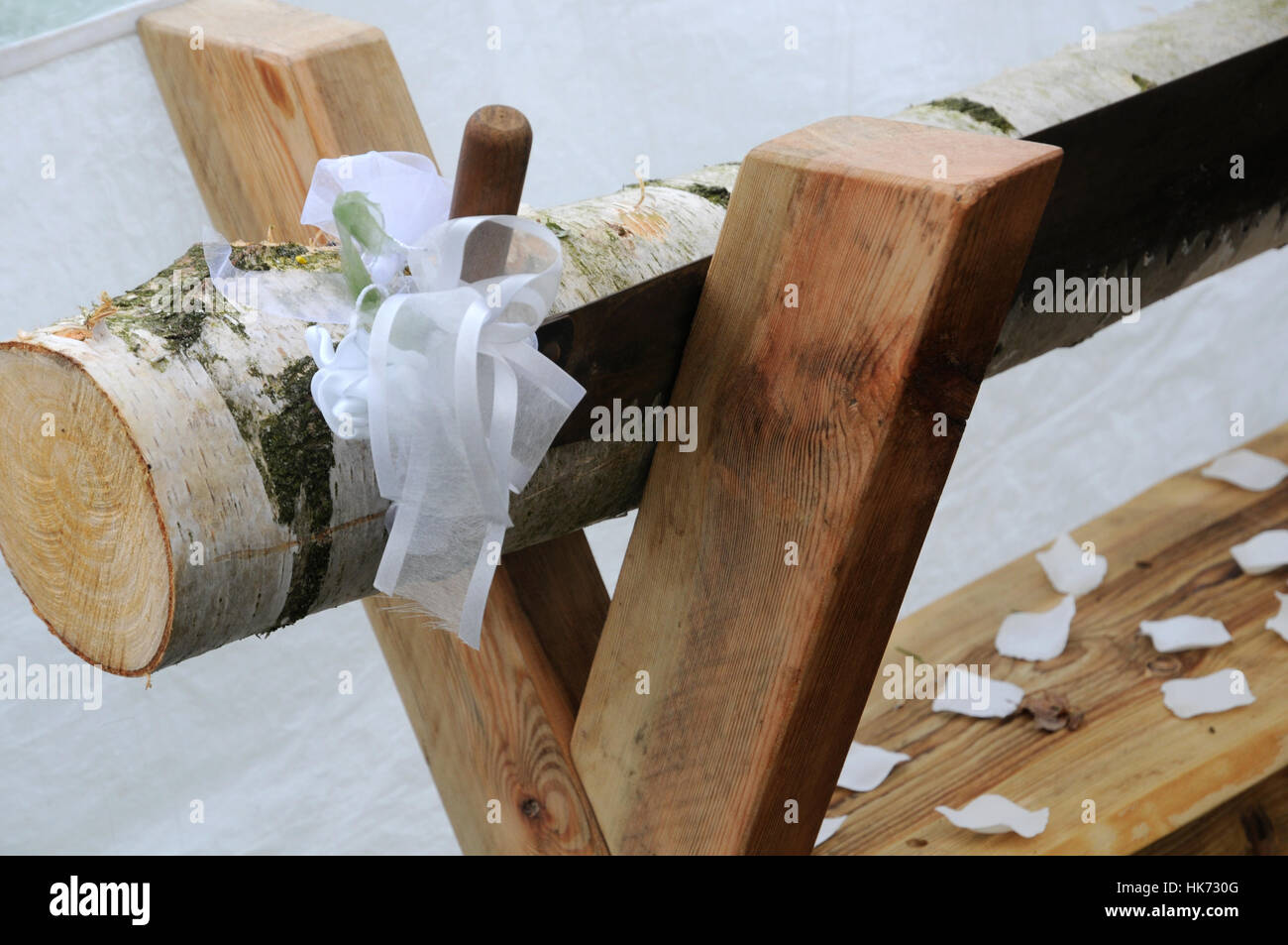 Stamm, Hochzeit, Ehe, Eheschließung, Trauung, Leben Stockfotografie Alamy