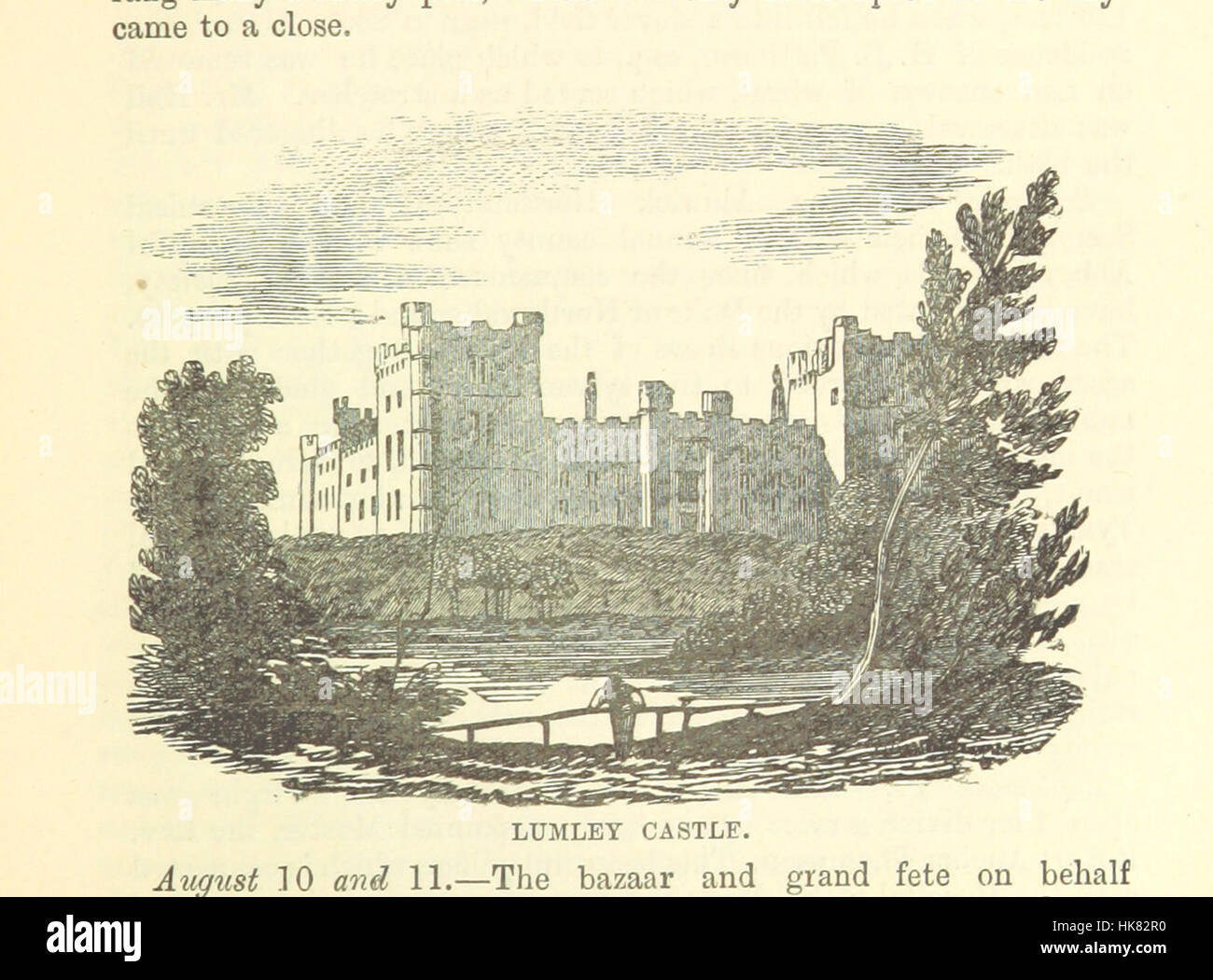 Lokale Aufzeichnungen; oder historischen Register der bemerkenswerte Ereignisse eingetretenen in Northumberland und Durham, Newcastle-upon-Tyne und Berwick-upon-Tweed, mit biographischen Mitteilungen der Verstorbenen... 1833 bis... 1866, veröffentlicht eine Fortsetzung der Arbeit von... Herr John Sykes Image entnommen Seite 371 von "lokalen Aufzeichnungen; oder Stockfoto