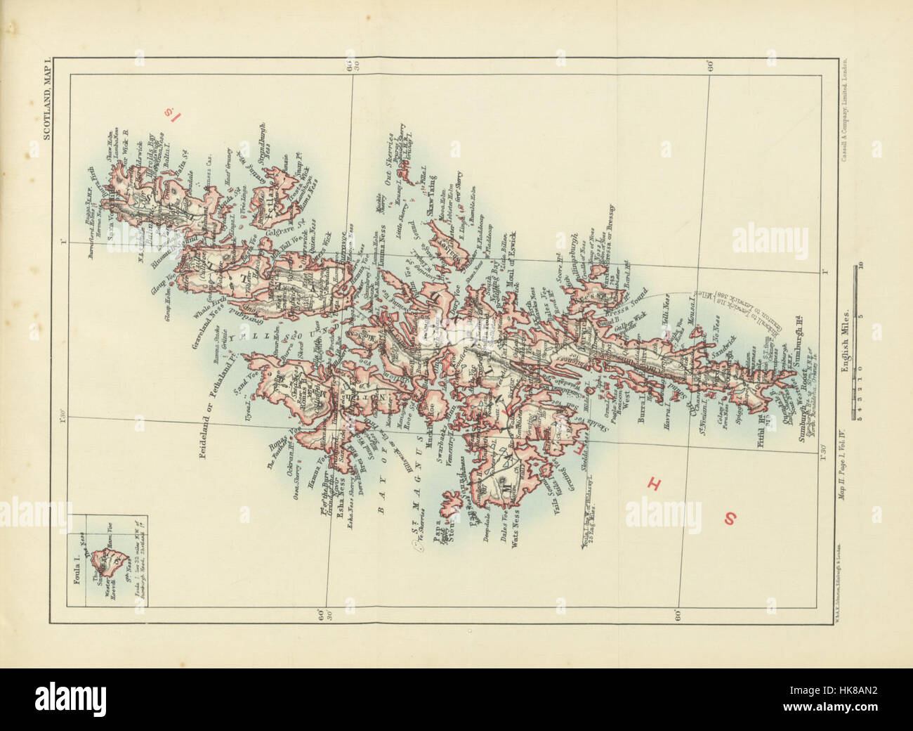 Bild von Seite 431 ' [Cassell es Gazetteer von Großbritannien und Irland... Mit zahlreichen Abbildungen und sechzig Karten.] " Bild von Seite 431 ' [Cassell es Gazett Stockfoto