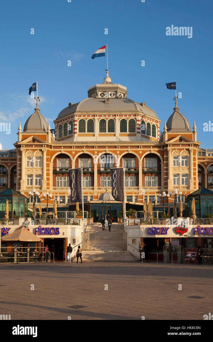 Wellnesshotel, promenade, Scheveningen, den Haag, Holland, Niederlande Stockfoto