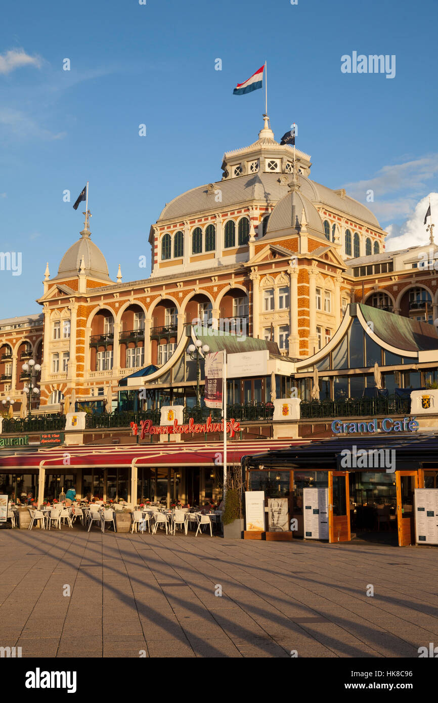 Wellnesshotel, promenade, Scheveningen, den Haag, Holland, Niederlande Stockfoto