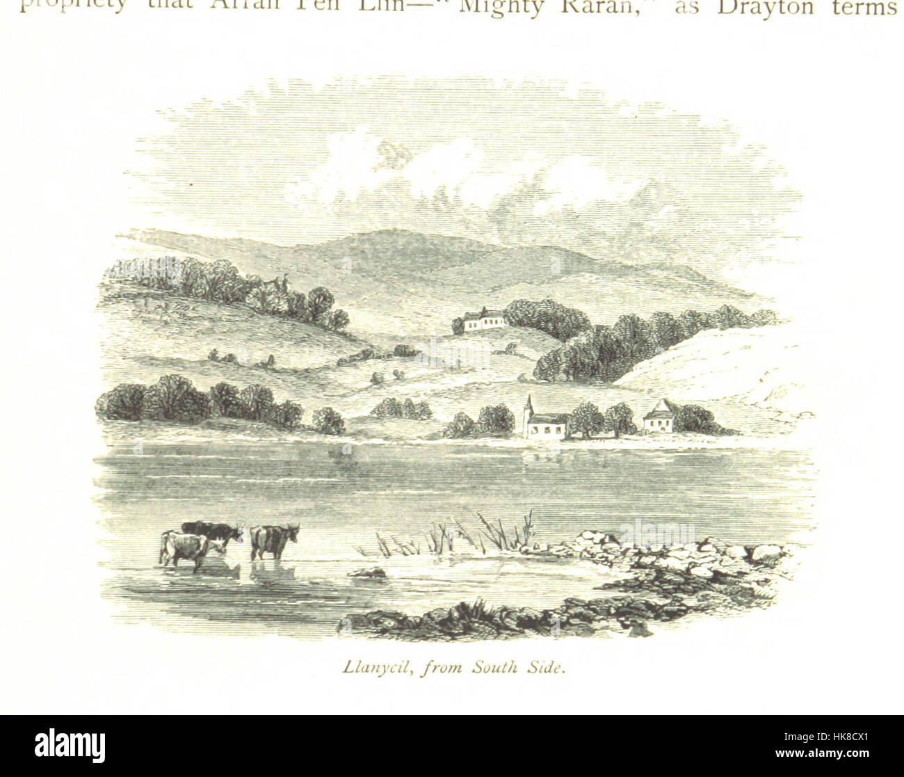 Bild von Seite 45 von "The River Dee. Der Aspekt und Geschichte. ... Mit... Illustrationen... von A. Rimmer "Bild von Seite 45 von" The R Stockfoto