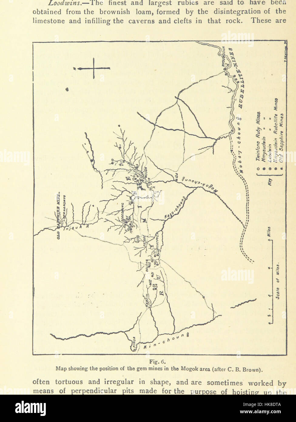 Bild von Seite 46 in "A Manual der Geologie von Indien... [PT. 3] Ökonomische Geologie. Von... V. Ball. ... Zweite Auflage überarbeitet in Teilen. Teil 1. Korund-von T. H. Holland "Bild von Seite 46 ' A M Stockfoto