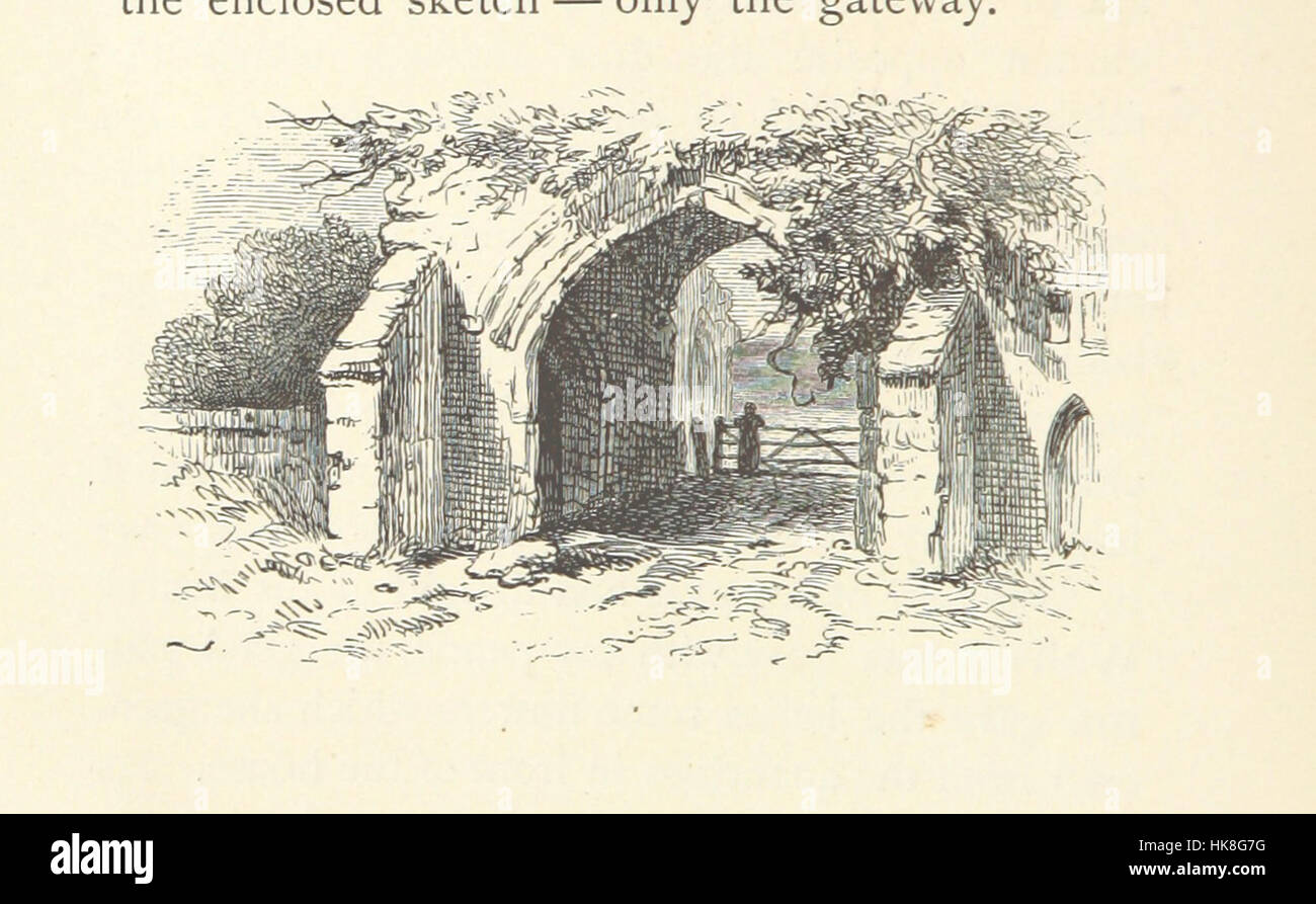 Skizzen im Ausland mit Feder und Bleistift, etc. Bild entnommen Seite 48 von "Skizzen Abr Stockfoto