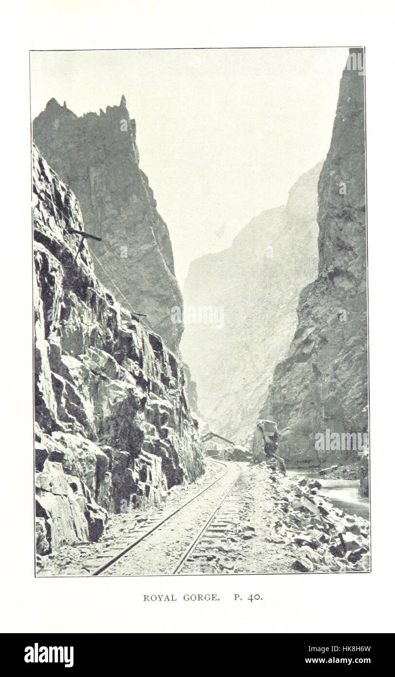 Bild von Seite 49 des „Journal of a Tour in the United States, Canada and Mexico“, das einen Reisebericht mit Illustrationen der nordamerikanischen Landschaft zeigt. Stockfoto