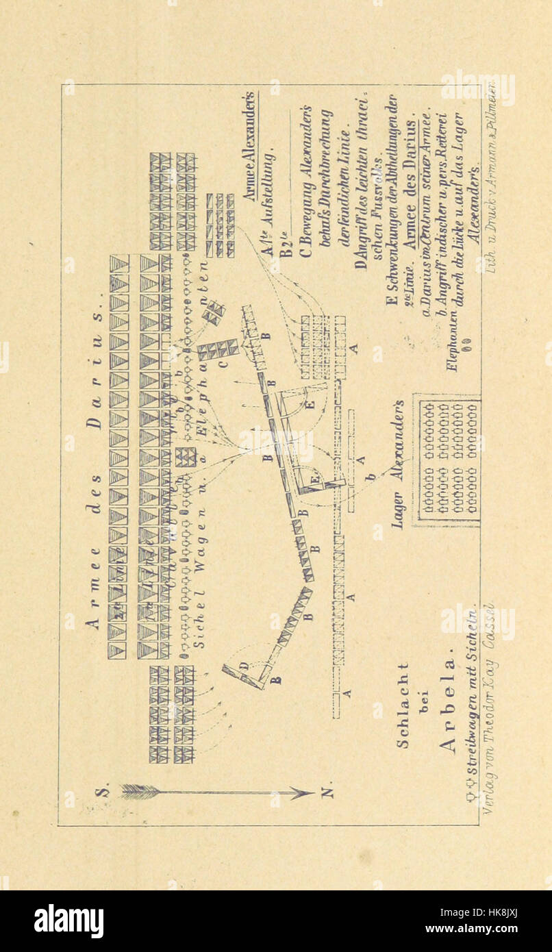 Bild entnommen Seite 505 von "Allgemeine Kriegsgeschichte Aller Völker Und Zeiten. Herausgegeben von Fürst N. S. Galitzin. (I., II., IV. Abth. Aus Dem Russischen ins Deutsche Übersetzt von Streccius. II Abth. ... ins Deutsche Übersetzt von Eichwald.) " Bild entnommen Seite 505 von "Allgemeine Kriegsgeschichte al Stockfoto