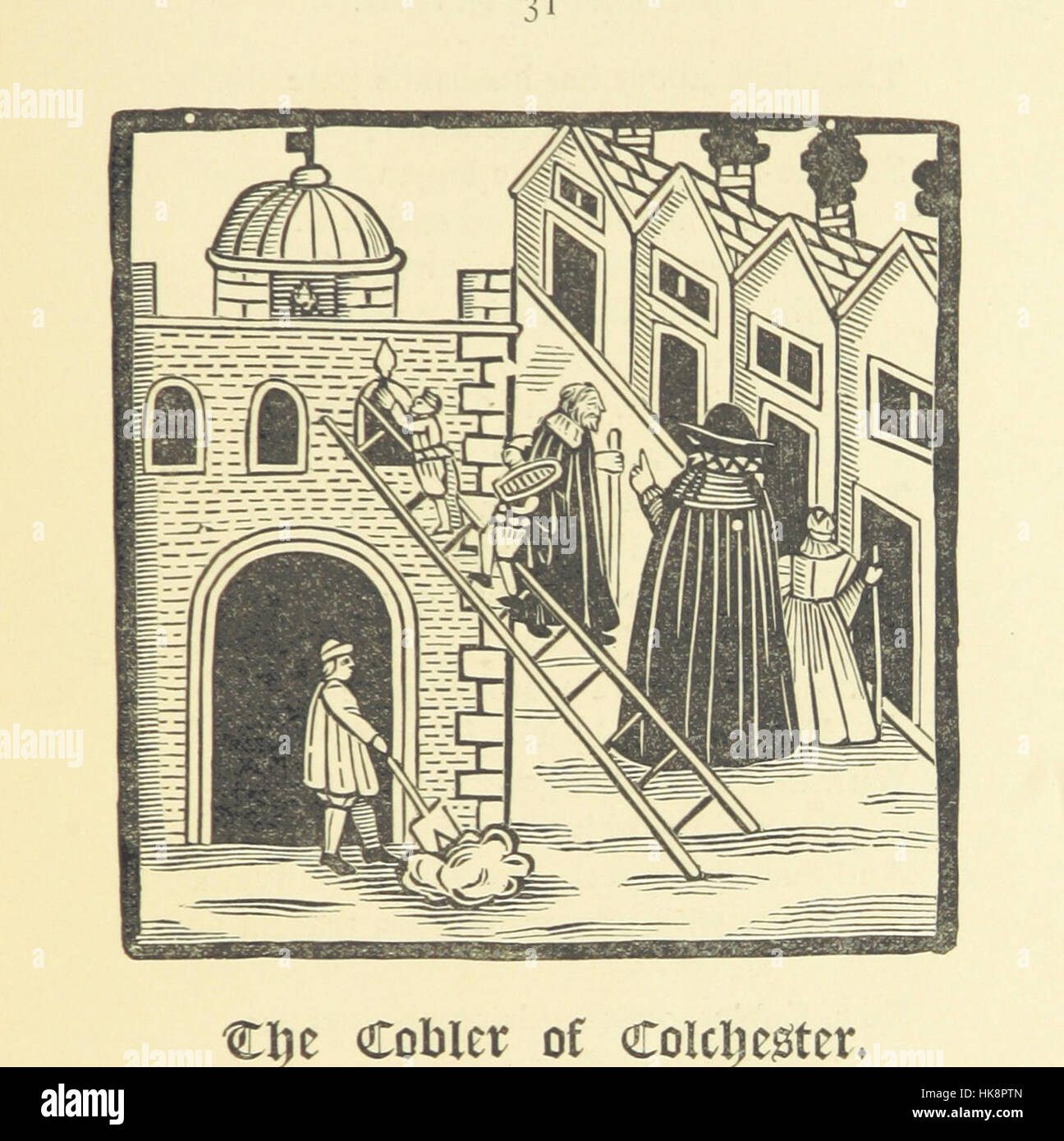 Bild von Seite 55 von „Broadside Black-Letter Ballads“, das die im 16. Und 17. Jahrhundert gedruckten Balladen zeigt. Stockfoto