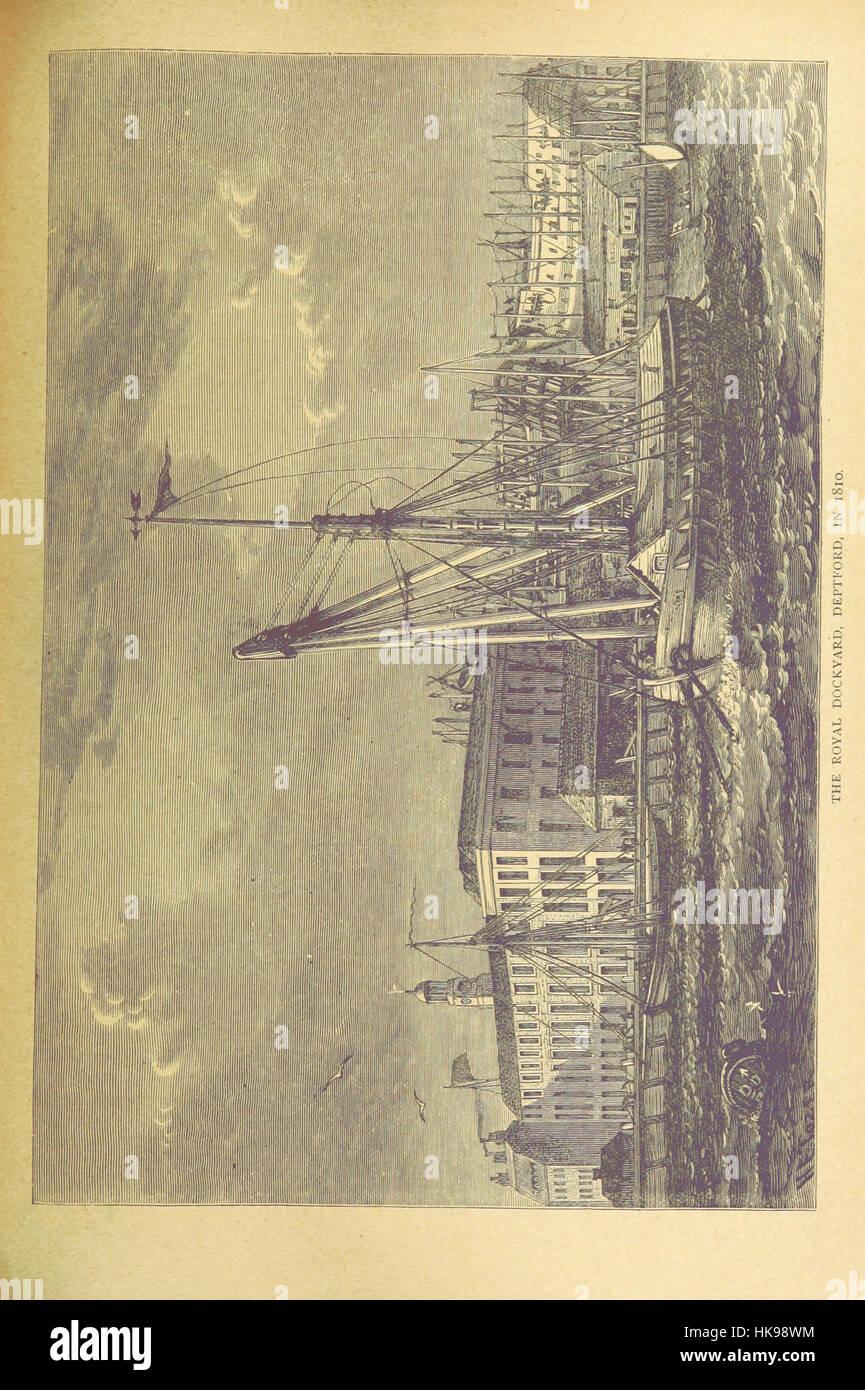 Alten & New London. Von W. Thornbury und Edward Walford. Illustriert Bild entnommen Seite 765 des "alten Stockfoto