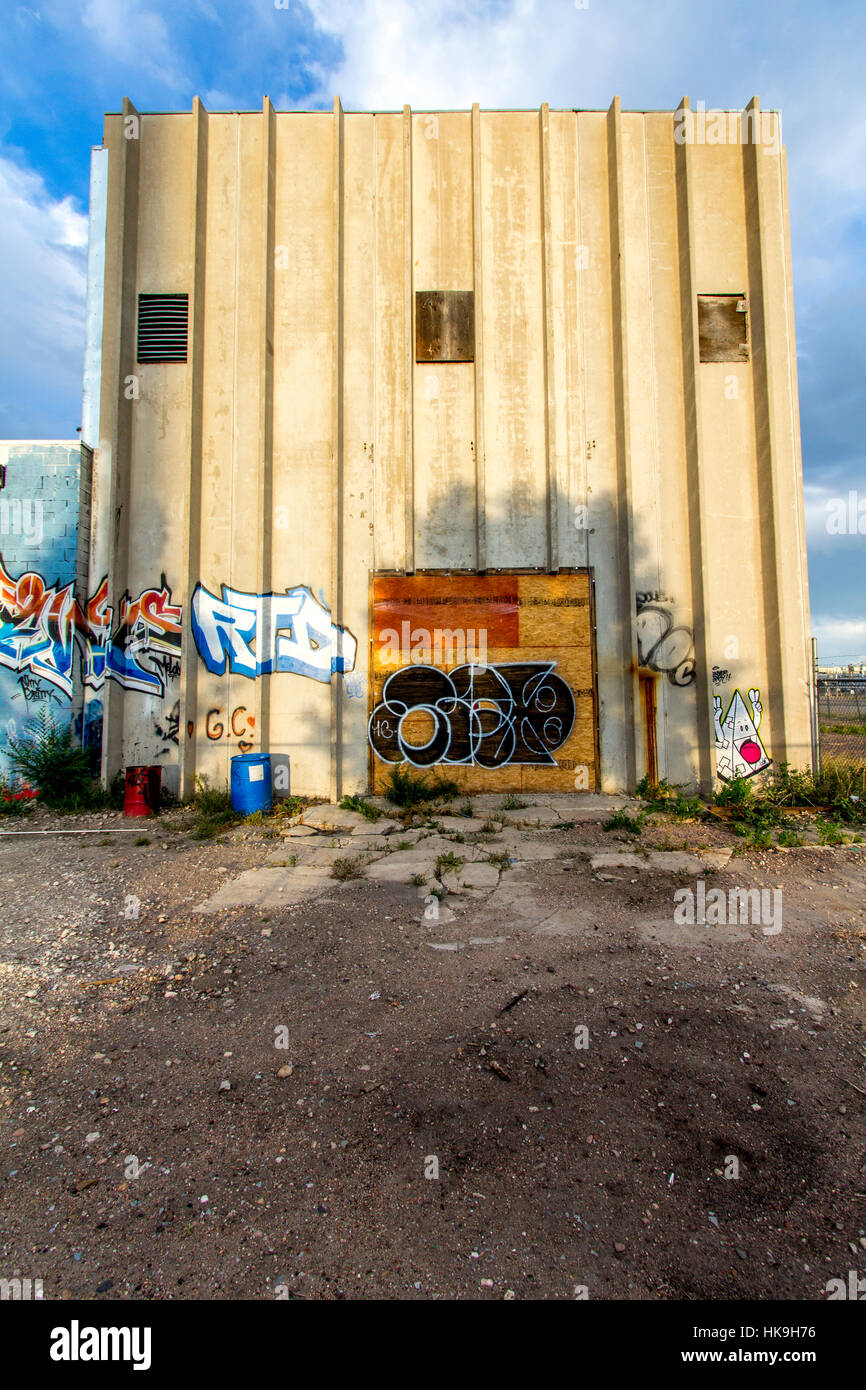 Denver urbane Fotografie Stockfoto