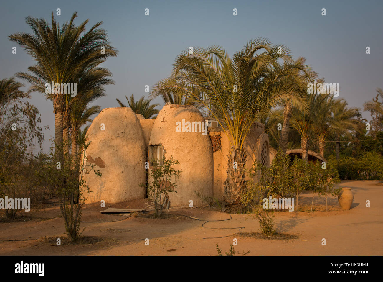 Wohnräume in der Anaphora Complex in Ägypten Stockfoto