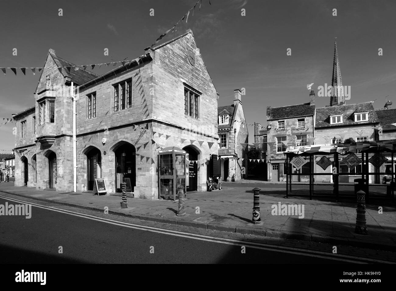 Sommer, August, September, Oundle Stadt, Northamptonshire; England; UK Stockfoto