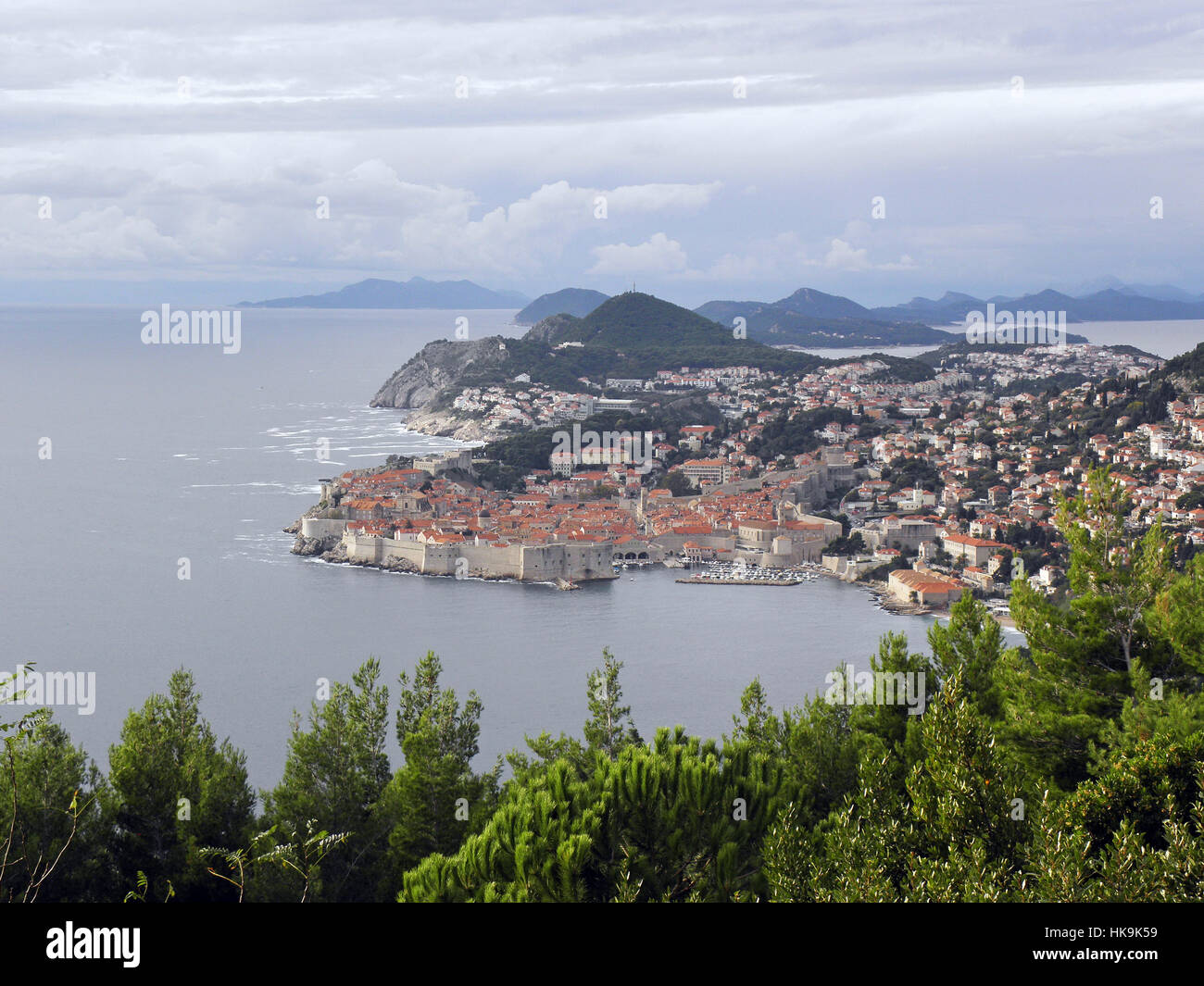 Dubrovnik, berühmten alten Hafen und Stadt, Kroatien, Europa, 5 Stockfoto