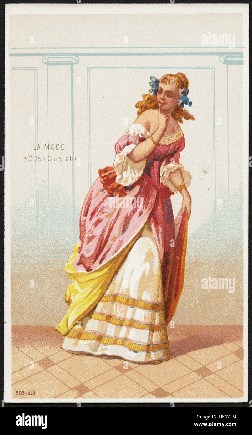 La-Modus Sous Louis XIII. Stockfoto
