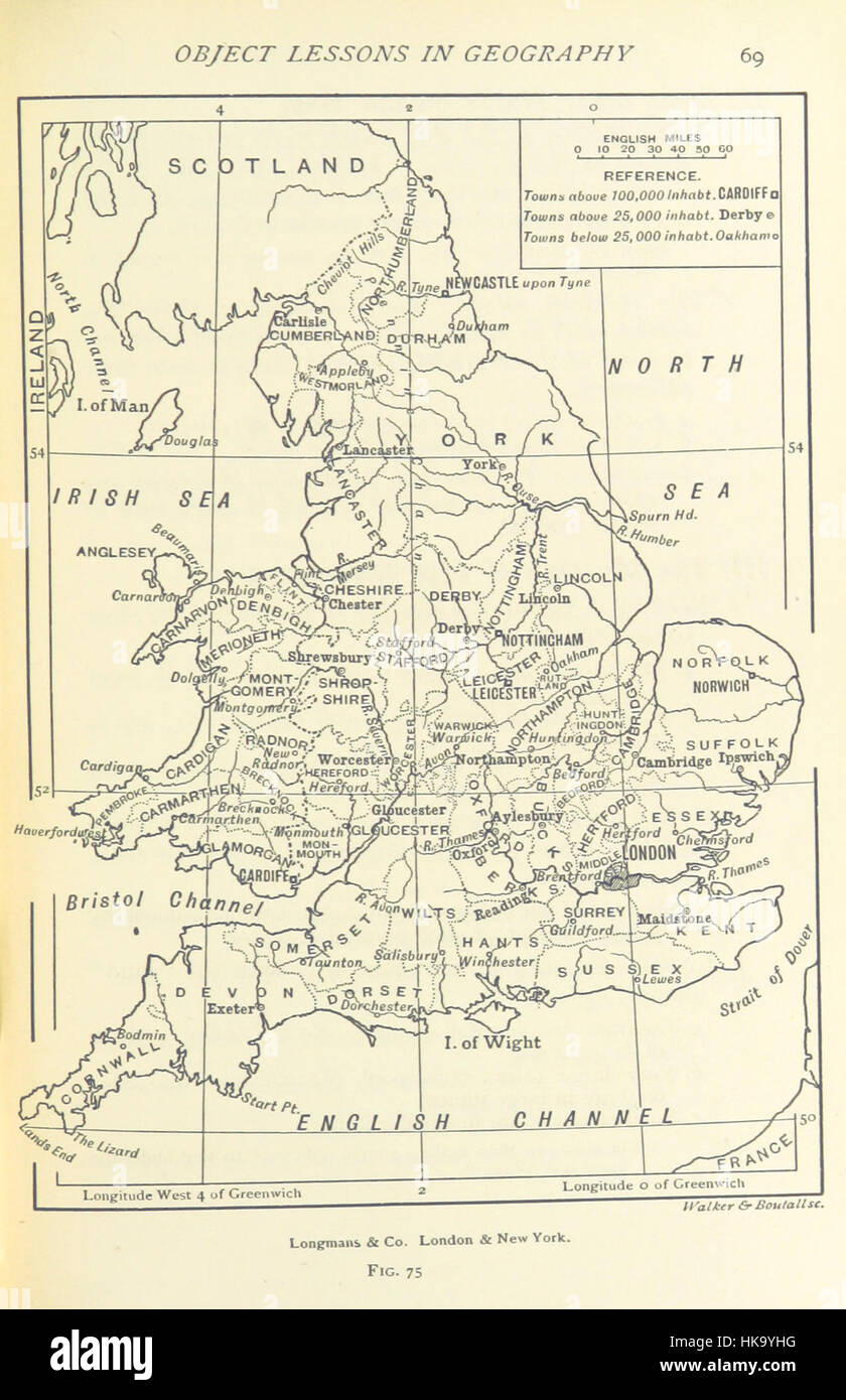 Bild entnommen Seite 89 von "Anschauungsunterricht in Geographie für Standards I. II. & III "Bild entnommen Seite 89 von" Anschauungsunterricht Stockfoto