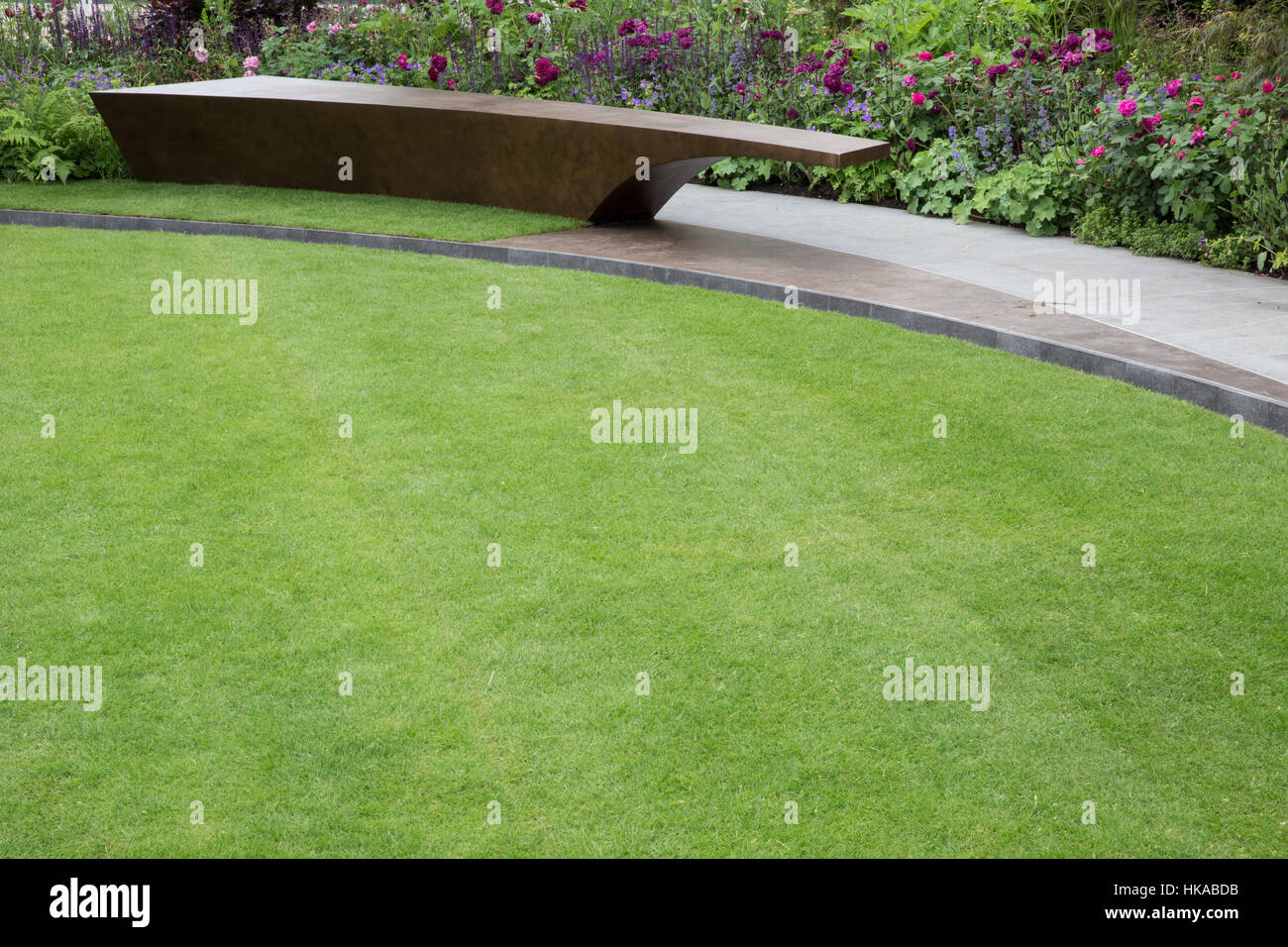 Der Chelsea Barracks Garten, der Chelsea Flower Show 2016 London, UK, Designer: Jo Thompson Stockfoto