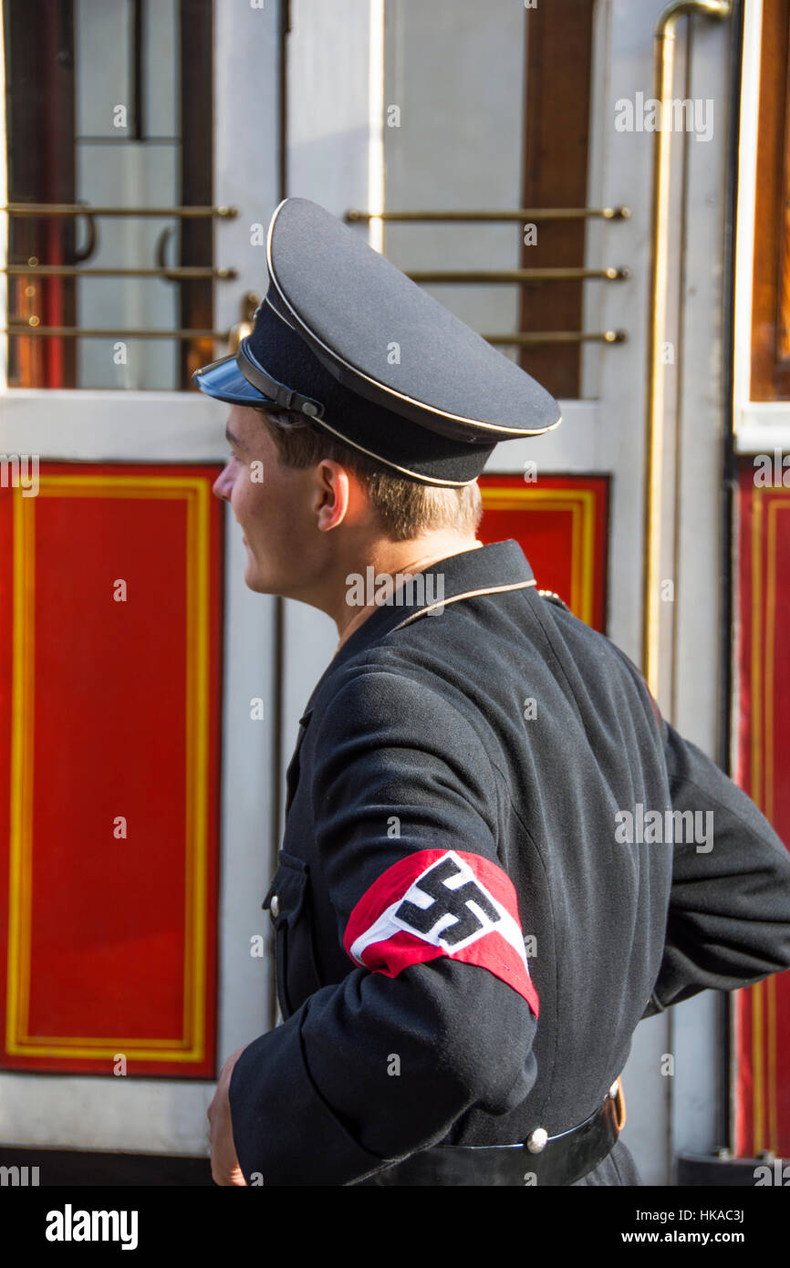 Nazi-deutschland Soldat Stockfoto