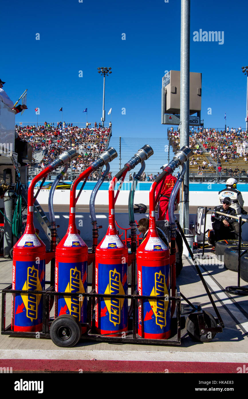 US-amerikanischer NASCAR-Autorennen Stockfoto