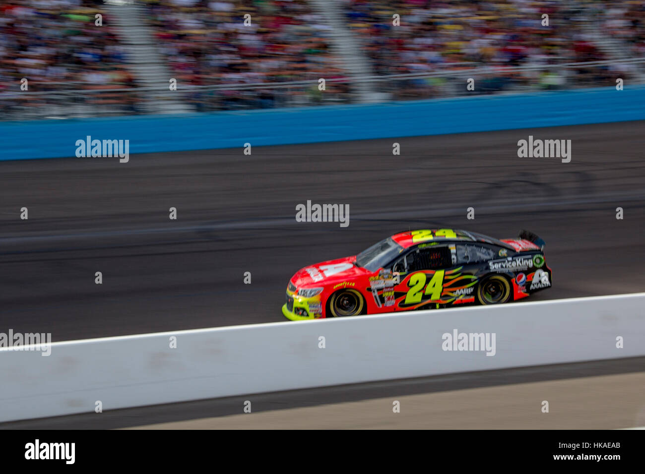 US-amerikanischer NASCAR-Autorennen Stockfoto