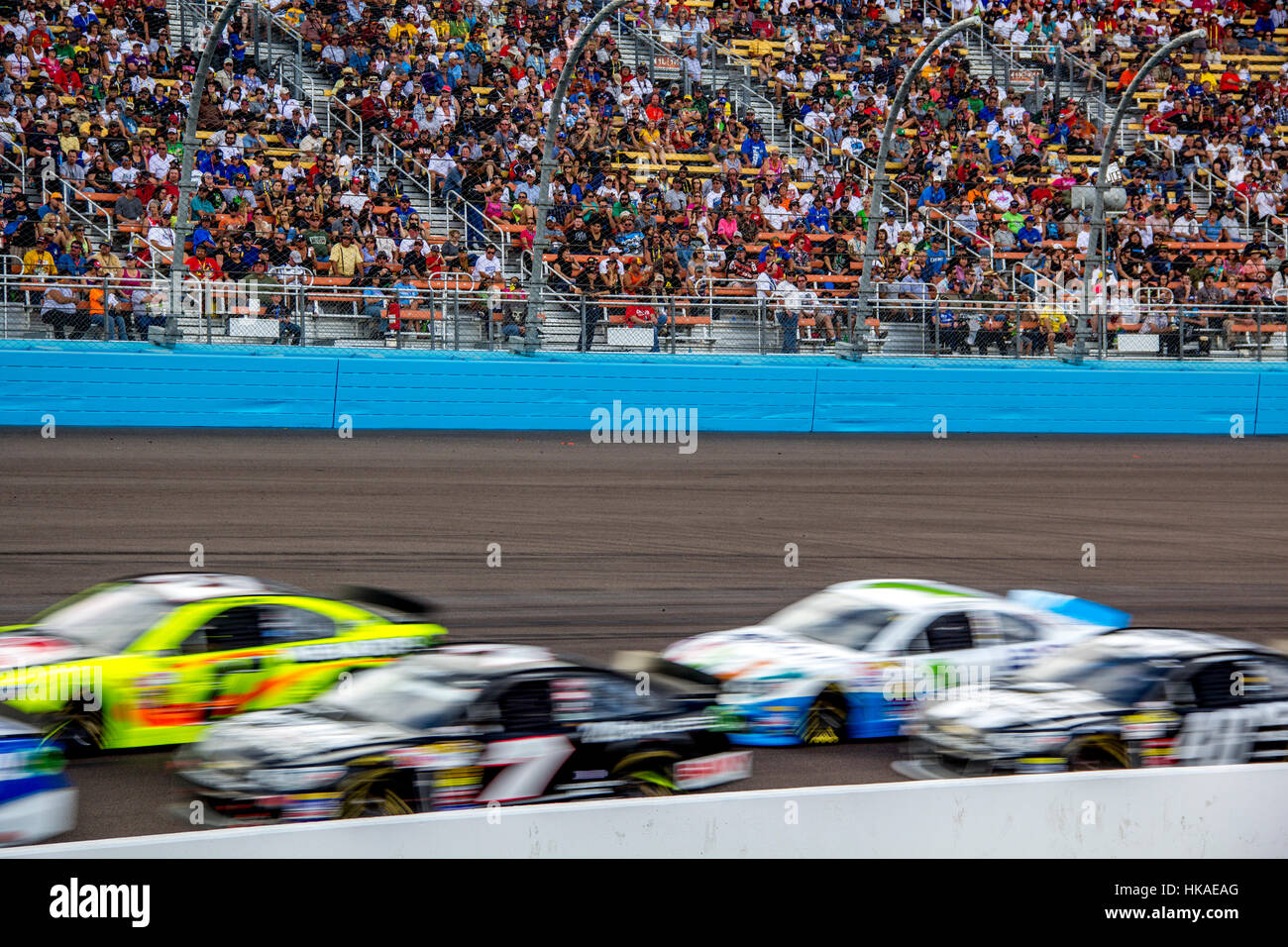 US-amerikanischer NASCAR-Autorennen Stockfoto