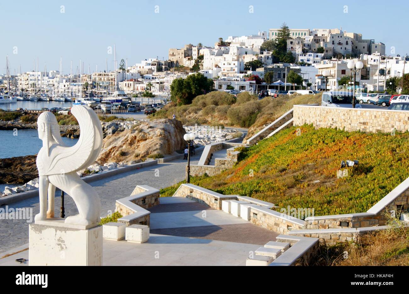 Naxos, Griechenland panorama Stockfoto
