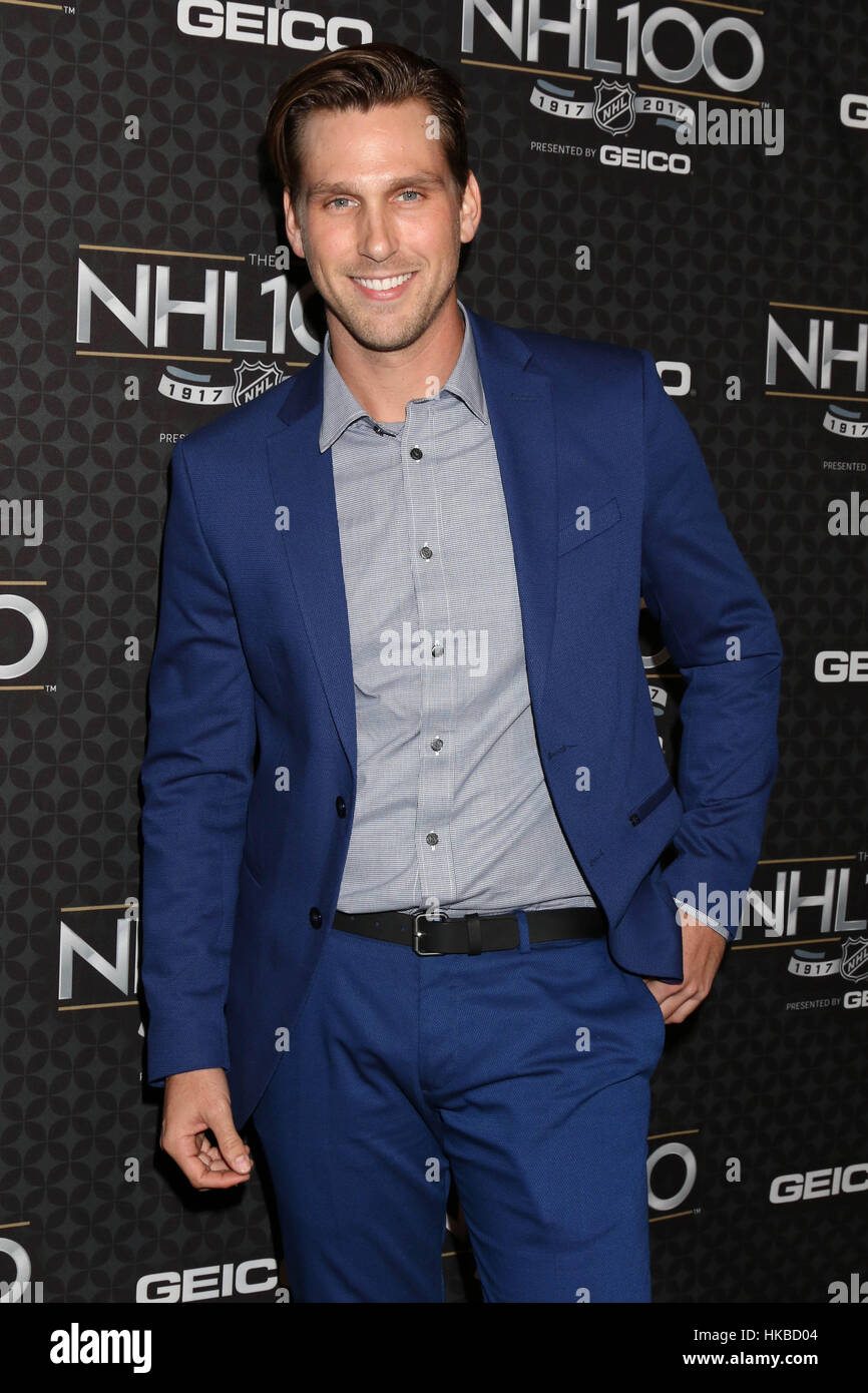 Los Angeles, Ca, USA. 27. Januar 2017. Brad Benedikt bei der NHL100-Gala am Microsoft Theater in Los Angeles, Kalifornien am 27. Januar 2017. Bildnachweis: David Edwards/Medien Punch/Alamy Live-Nachrichten Stockfoto