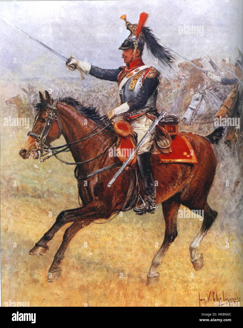 14. KürassierRegiment von Herzogtum von Warschau Stockfotografie Alamy