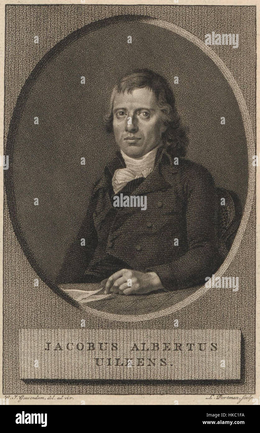 Jacobus Albertus Uilkens3 (1772 1825) Stockfoto