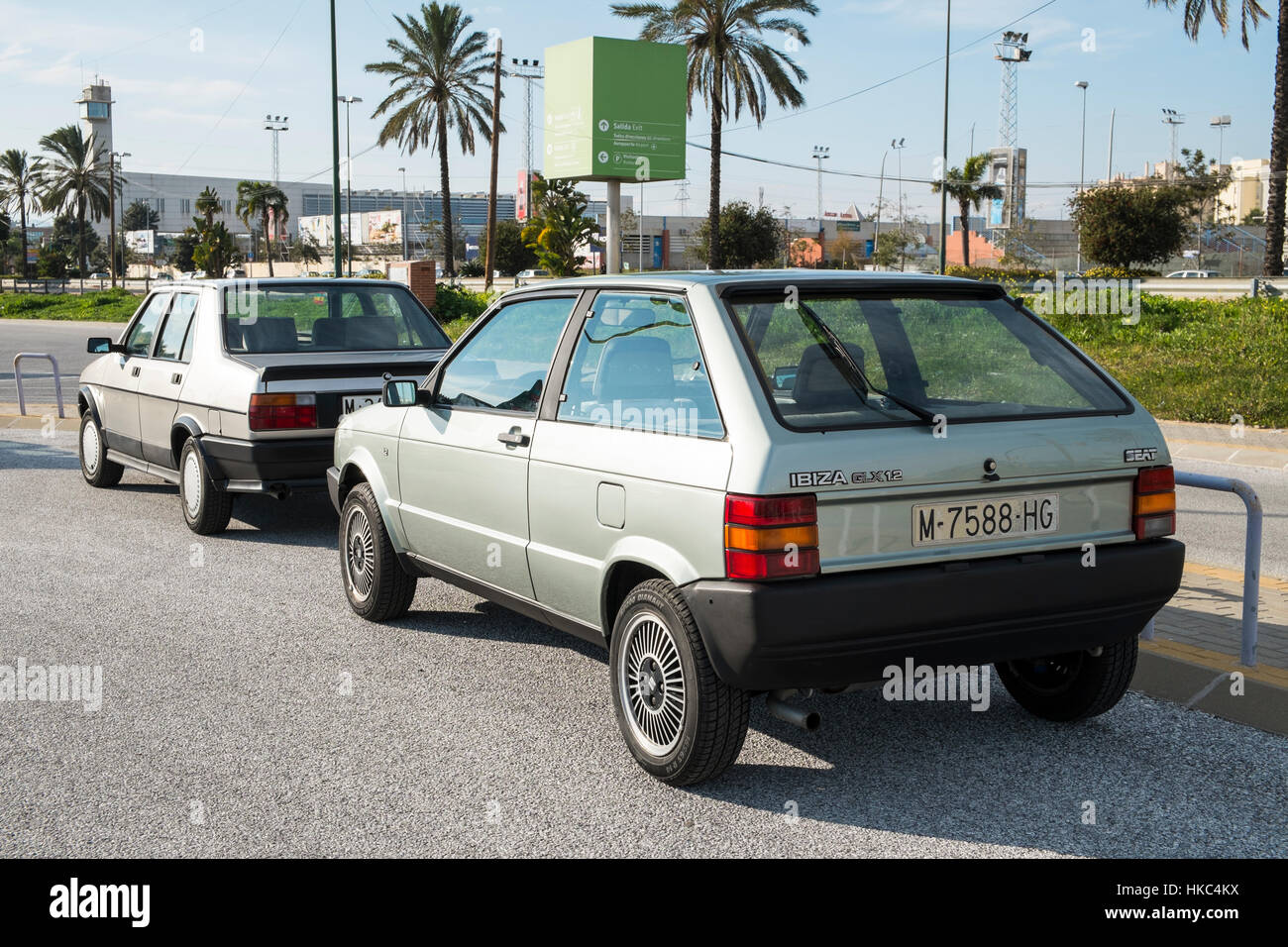 1986 seat Ibiza 1.2 GLX Stockfoto