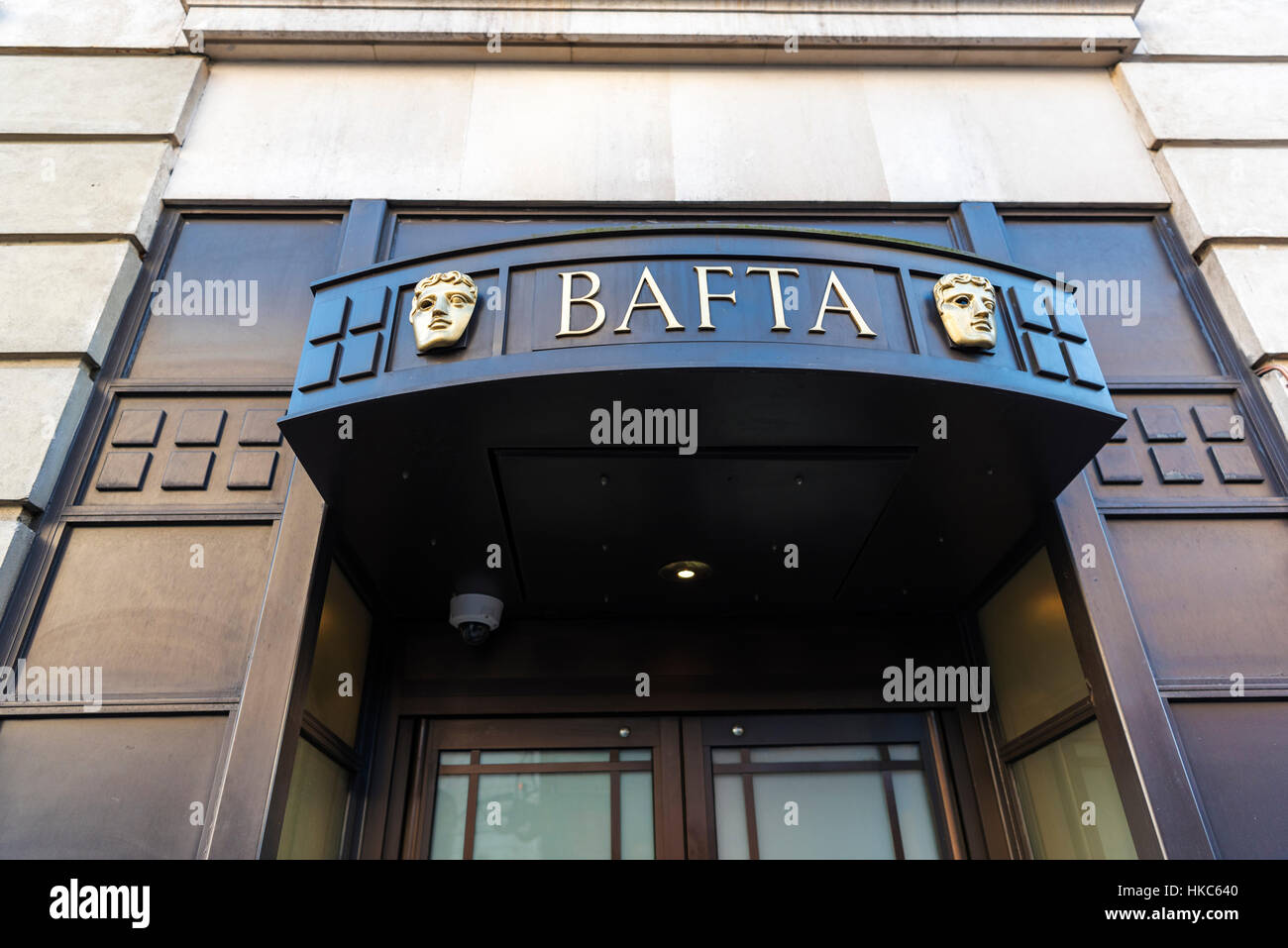 British Academy of Film and Television Arts (BAFTA) Gebäude befindet sich am Piccadilly, London Stockfoto
