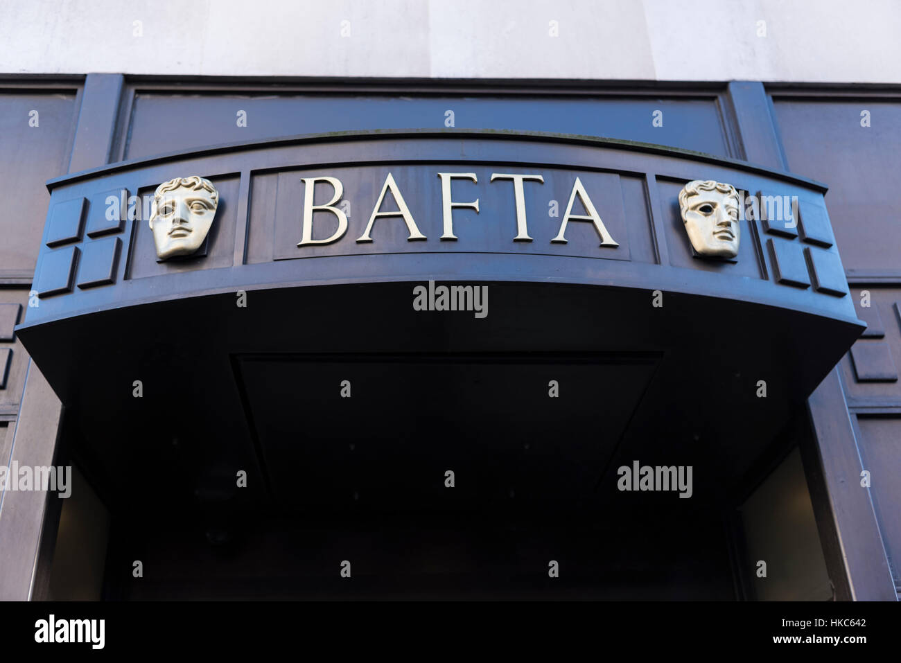 British Academy of Film and Television Arts (BAFTA) Gebäude befindet sich am Piccadilly, London Stockfoto