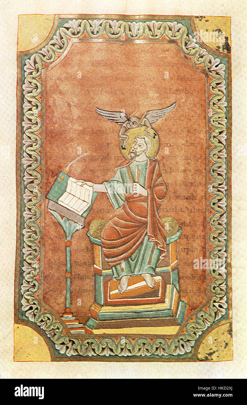 TheophanuEvangeliarLukas Stockfotografie Alamy
