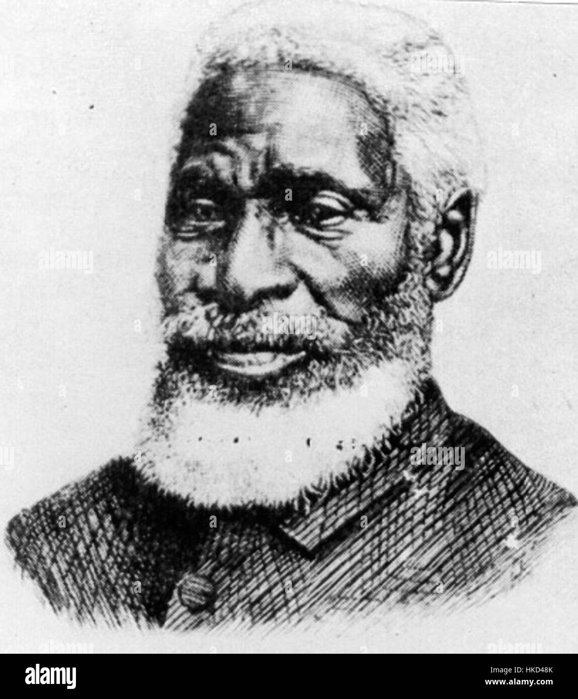 Josiah Henson, eine Schlüsselfigur der abolitionistischen Bewegung, ist hier dargestellt. Als entflohener Sklave wurde Hensons Lebensgeschichte zur Inspiration für den Roman *Onkel Toms Hütte*. Das Porträt zeigt seine Rolle im Kampf für Freiheit und Menschenrechte im Amerika des 19. Jahrhunderts. Stockfoto