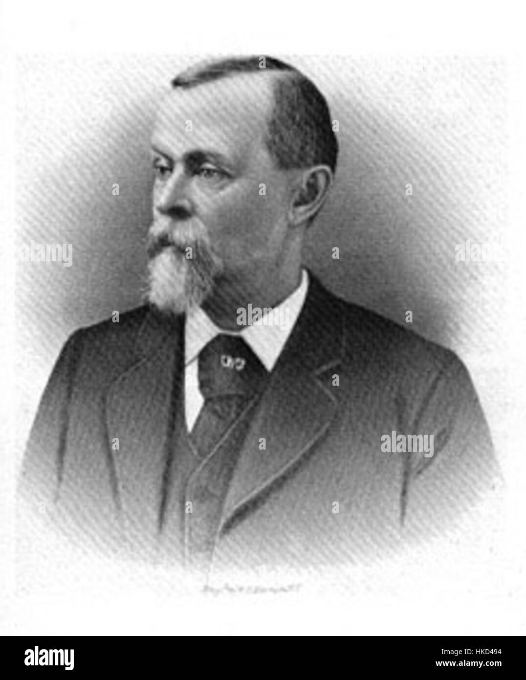 Dieses Porträt von Johnson Hagood, Gouverneur von South Carolina, fängt seine Führung im 19. Jahrhundert ein. Das Ölgemälde unterstreicht seine Rolle in der Südstaatspolitik und in der historischen Periode des Staates. Stockfoto