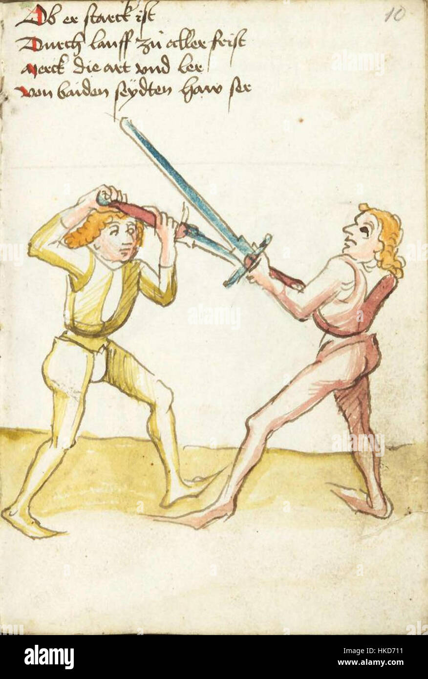 Dieses Kunstwerk mit dem Titel „Ms. KK5012 10r“ ist Teil einer historischen Kunstsammlung und zeigt die Technik und stilistische Entscheidungen des Künstlers. Das Stück zeigt handwerkliches Geschick in der Darstellung von Figuren und der Verwendung von Farben. Stockfoto