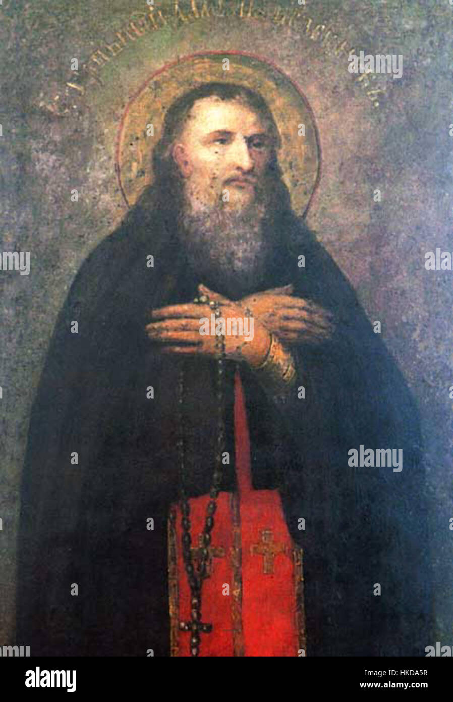 St. Damian der Heiler Stockfoto