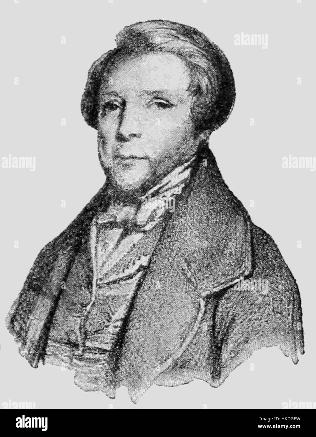 David d’Angers war ein bekannter französischer Bildhauer und Künstler, der für seinen neoklassizistischen Stil bekannt war. Seine Werke zeigen oft historische Figuren und Themen, die komplizierte Details mit klassischem Design verbinden. Seine Beiträge zur Kunst werden in Museen und Sammlungen weltweit gefeiert. Stockfoto